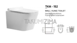 BỒN CẦU TREO TƯỜNG TKM-152
